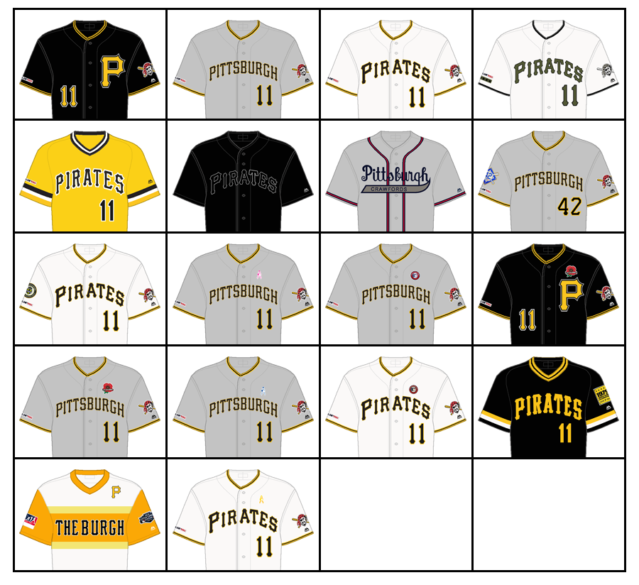 pirates 42 jersey