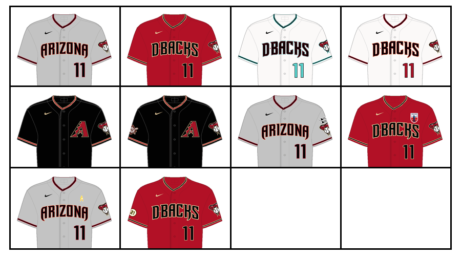 arizona baseball uniforms