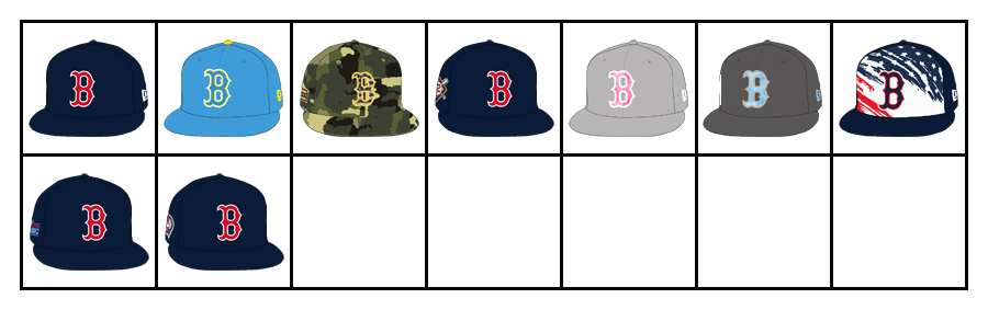 2022 Boston Red Sox Hats