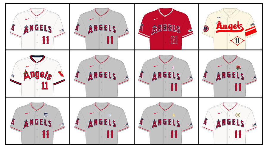 2023 Los Angeles Angels Jerseys