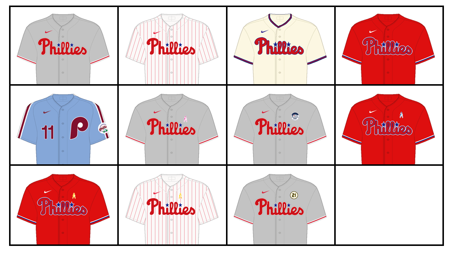 2023 Philadelphia Phillies Jerseys