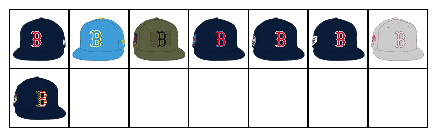 2023 Boston Red Sox Hats